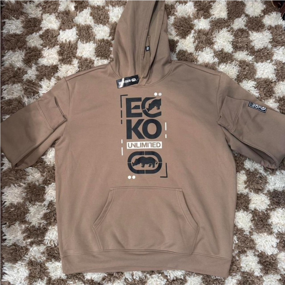 Ecko Unlimited Men's Brown Hoodie